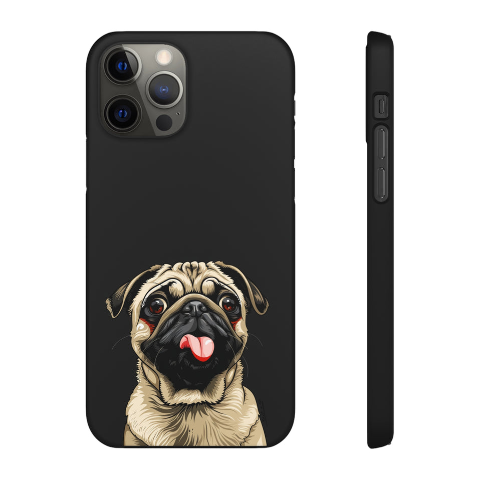 Pug Phone Case | I Love My Pug Phone Case | Pug iPhone & Samsung Galaxy Snap Cases