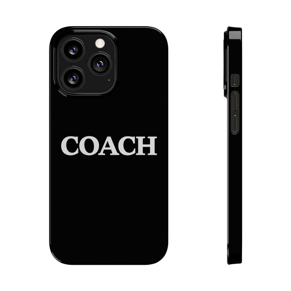 Premium Coach iPhone Case | Coach Gifts Slim Phone Cases