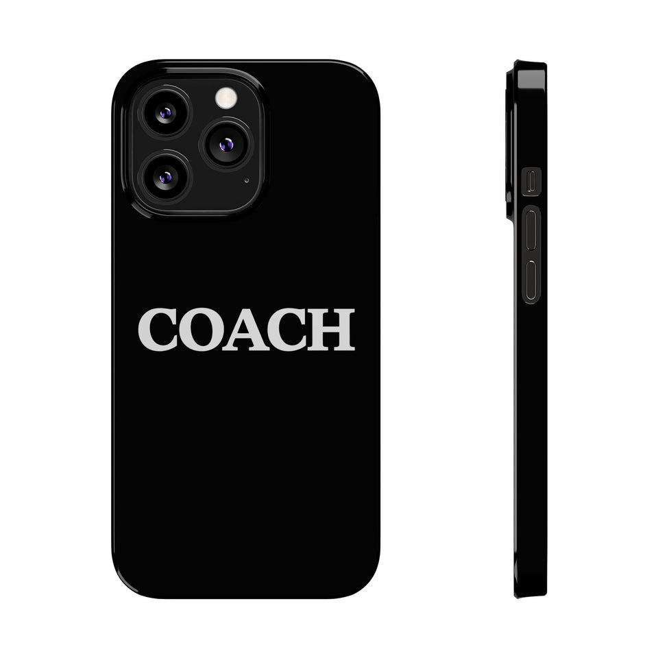Premium Coach iPhone Case | Coach Gifts Slim Phone Cases