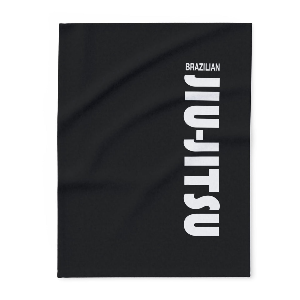 Brazilian Jiu Jitsu Blanket | Slogan BJJ Arctic Fleece Blanket