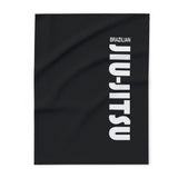 Brazilian Jiu Jitsu Blanket | Slogan BJJ Arctic Fleece Blanket Brazilian Jiu Jitsu Blanket | Slogan BJJ Arctic Fleece Blanket