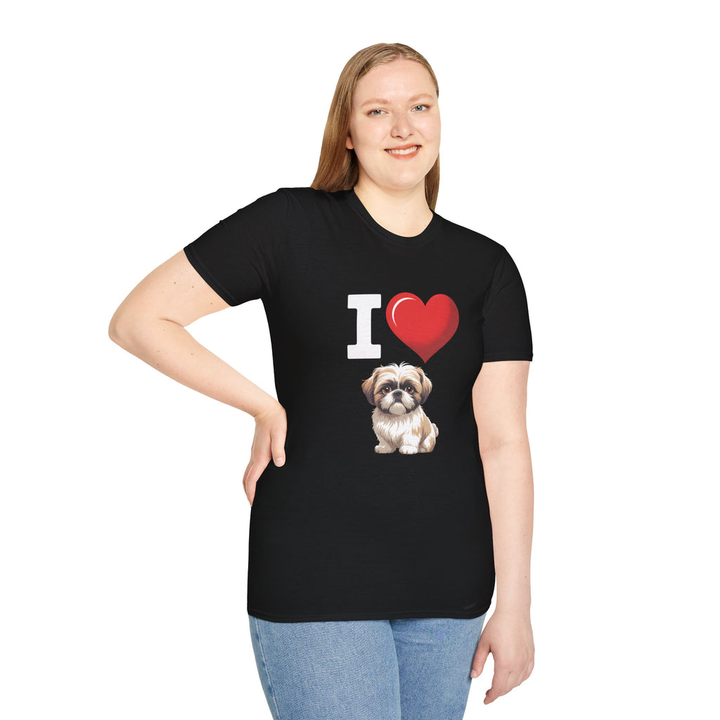 Shih Tzu T-Shirt - I Love Shih Tzus - Unisex Shirt