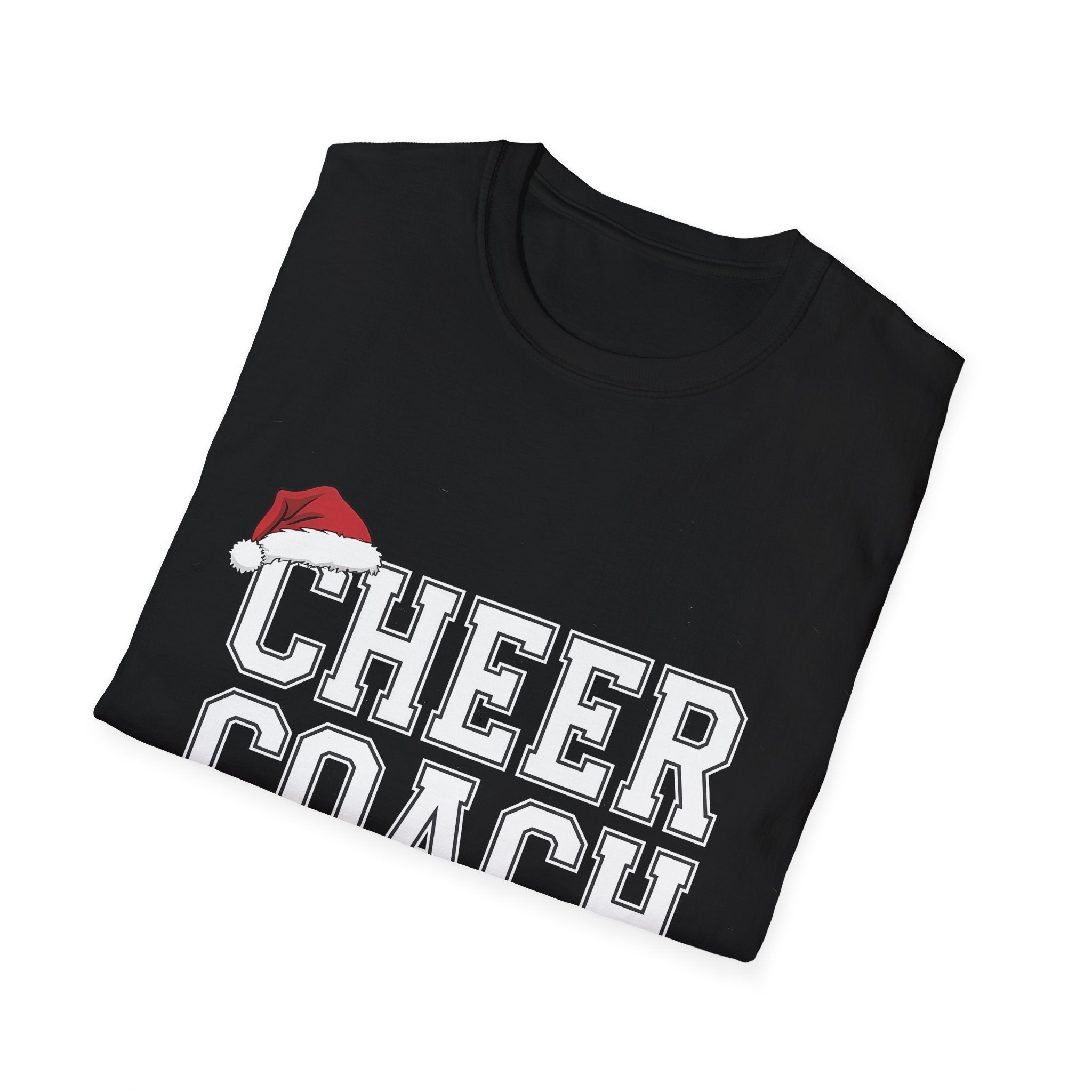 Cheer Coach Ugly Xmas 2 Ugly Christmas Shirt | Cheerleading Coach Gift | Unisex Cheer Coach Present T Shirt
