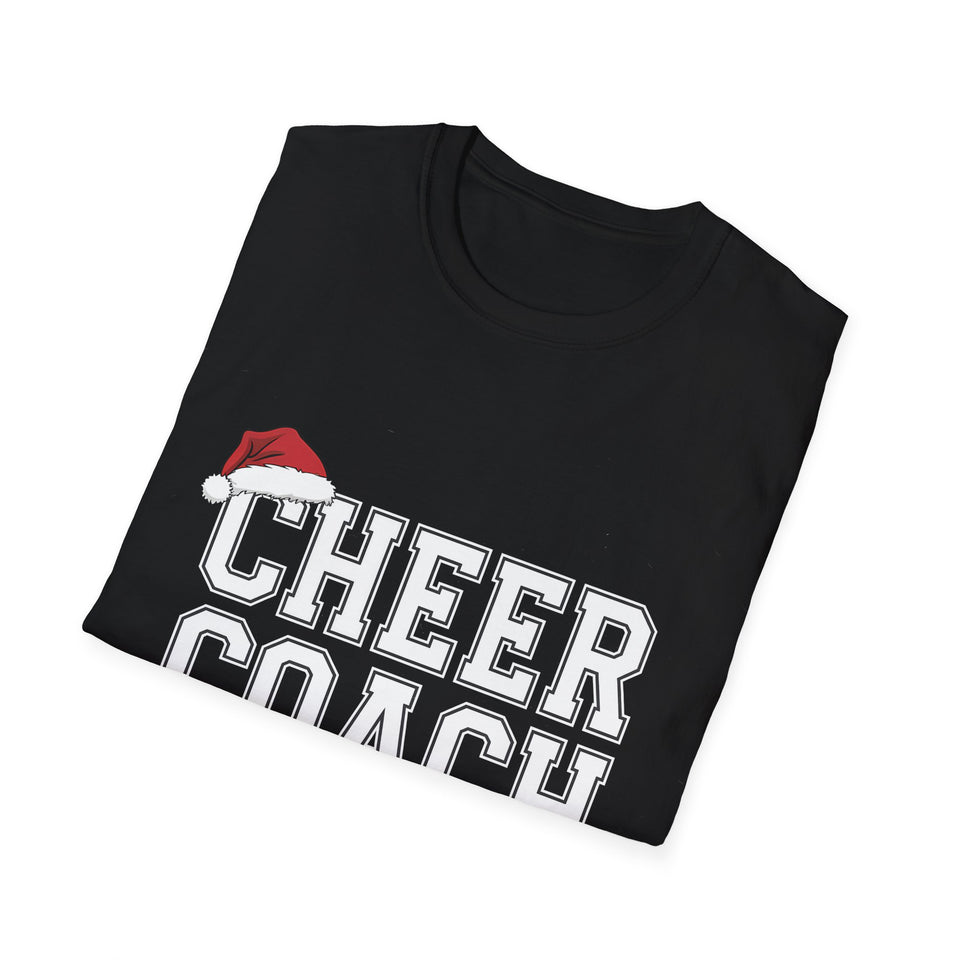 Cheer Coach Ugly Xmas 2 Ugly Christmas Shirt | Cheerleading Coach Gift | Unisex Cheer Coach Present T Shirt