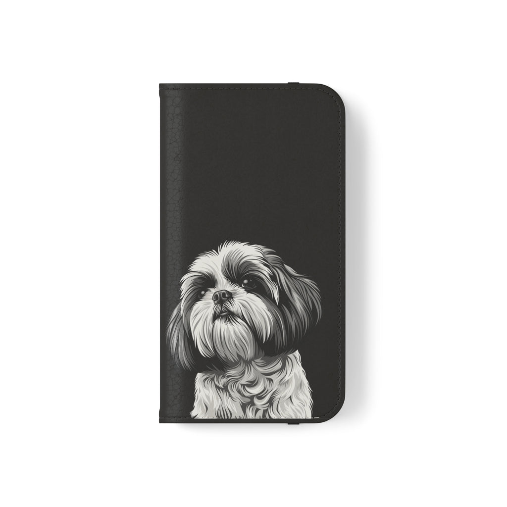 Shih Tzu Phone Case | Shih Tzu Wallet Phone Case | IPhone & Samsung Galaxy Shih Tzu Flip Cases