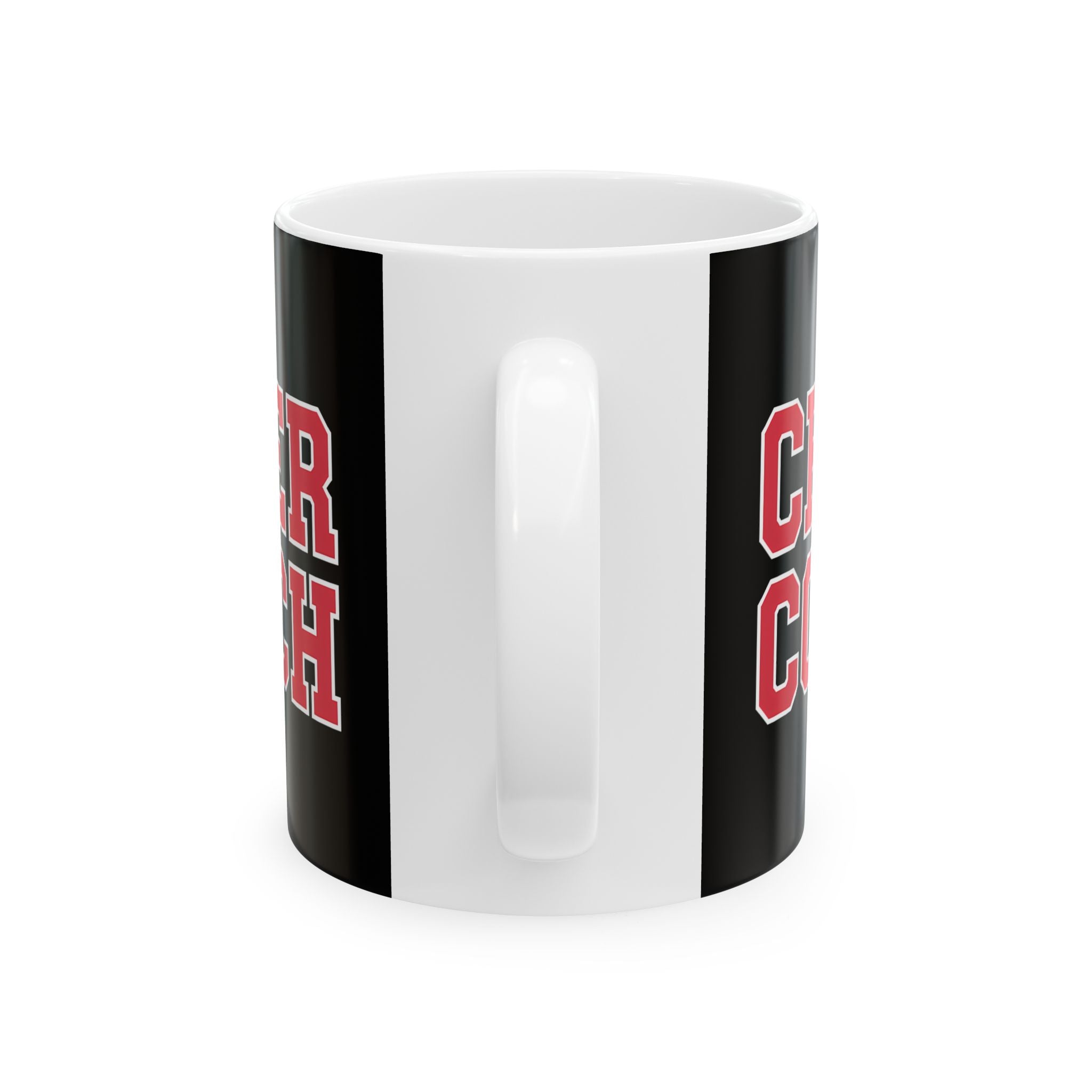 Cheer Coach Cheerleading Coach 2 Ceramic Mug | Cheerleading Coach Gifts (11oz)