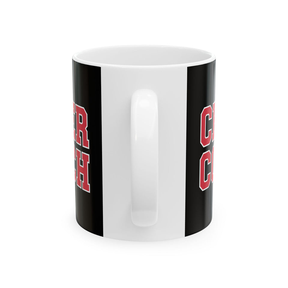 Cheer Coach Cheerleading Coach 2 Ceramic Mug | Cheerleading Coach Gifts (11oz)