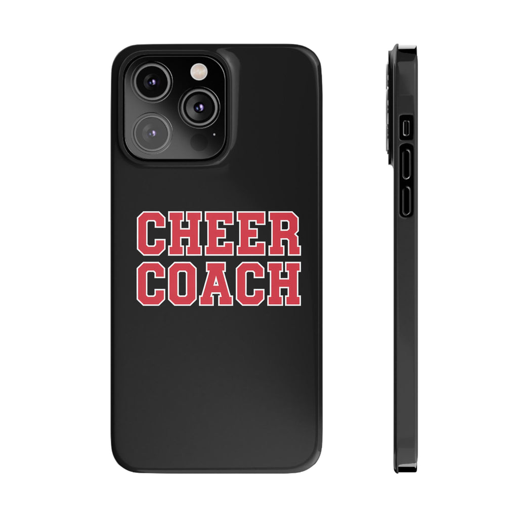 Premium Cheer Coach iPhone Case | Cheer Coach Gifts Slim Phone Cases
