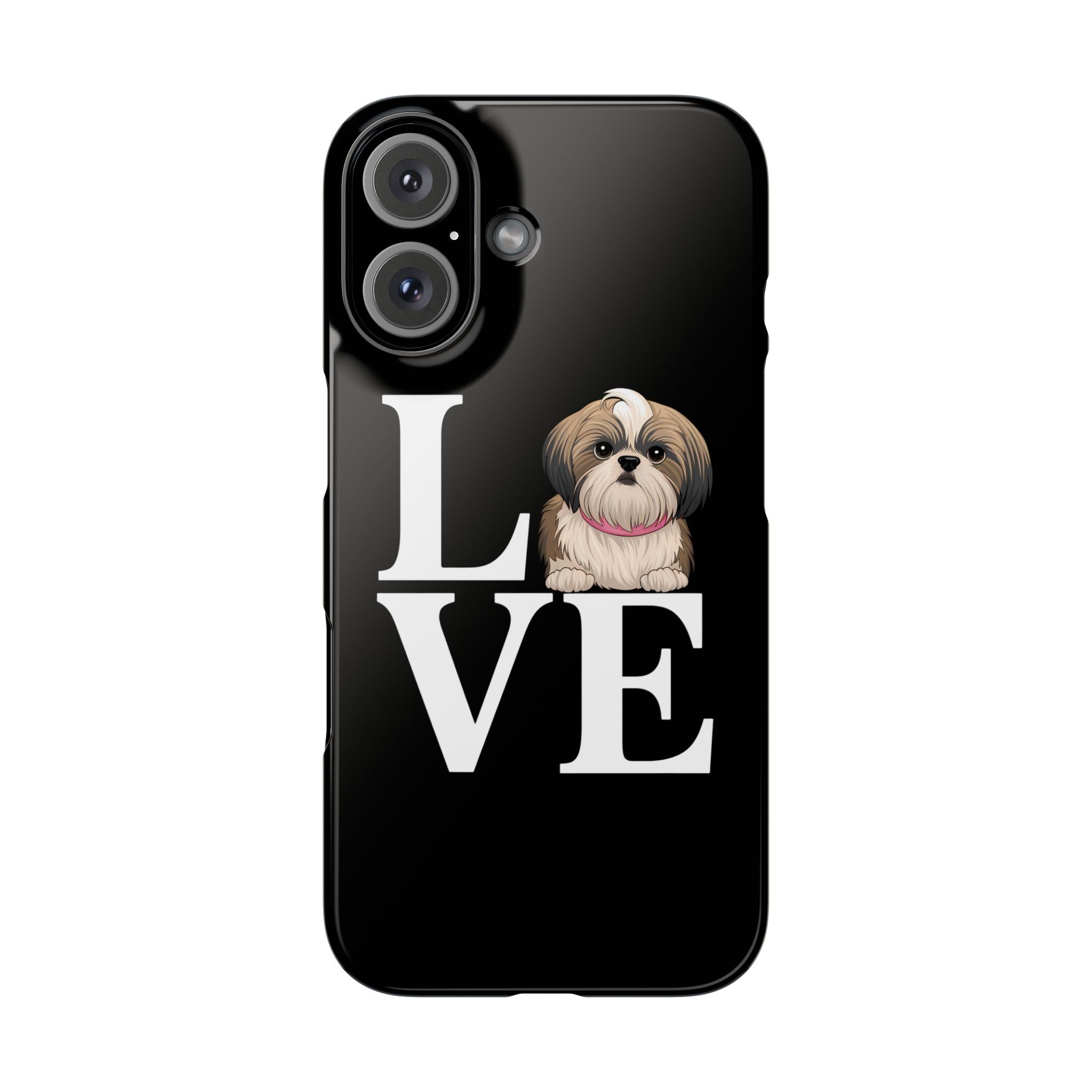 Premium Love Shih Tzu iPhone Case | Cute Shih Tzu Slim Phone Cases Main image