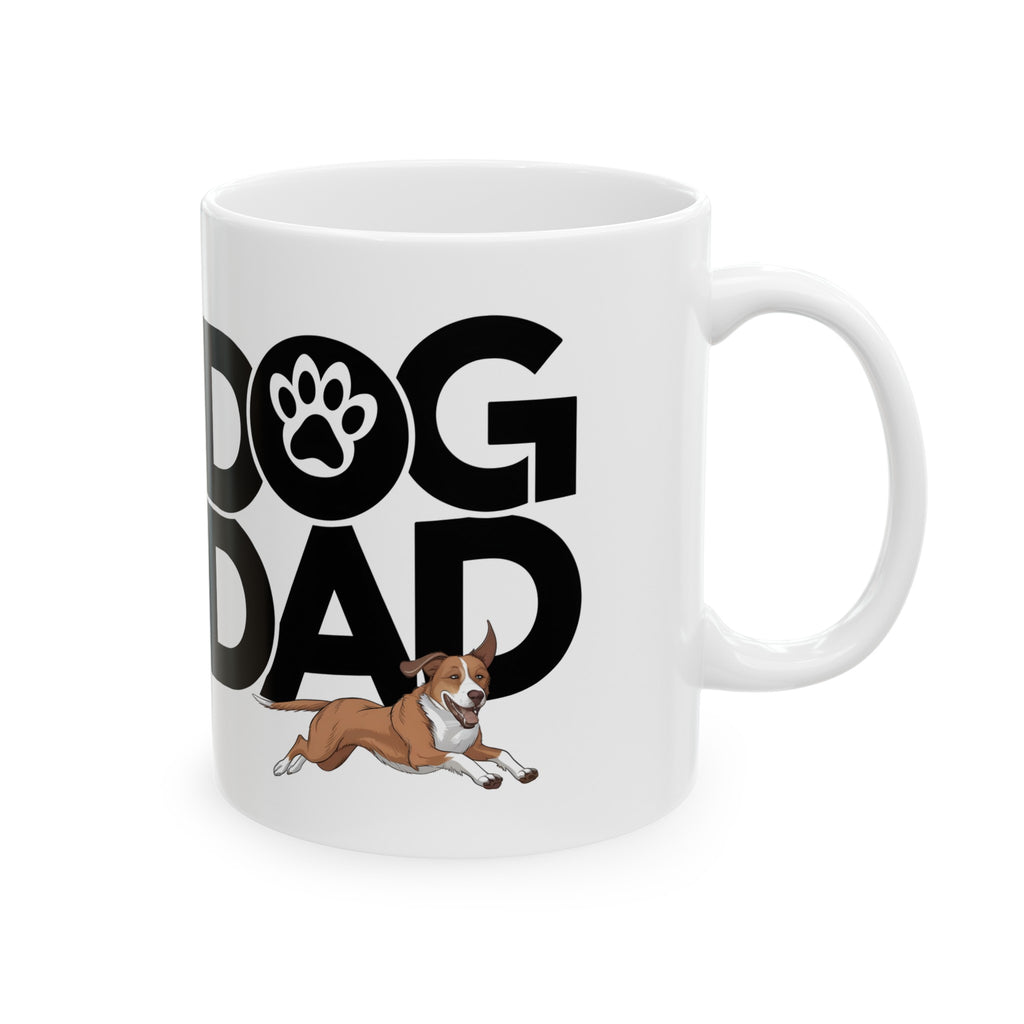 Dog Dad Mug White | Dog Dad Gift | Dog Dad Coffee Mug | Dog Dad Presents Mug 11oz