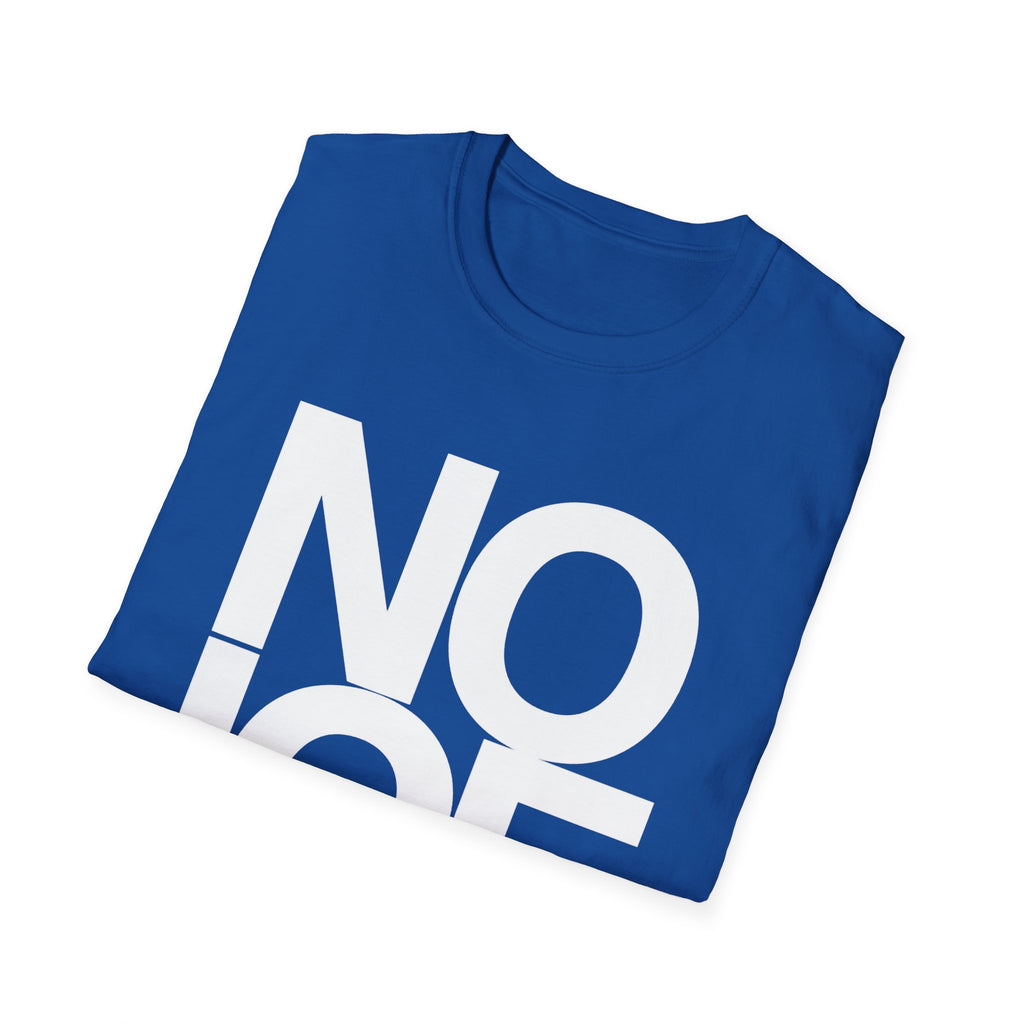 "No Ice" T‑Shirt — Funny Climate / Drink Humor Tee