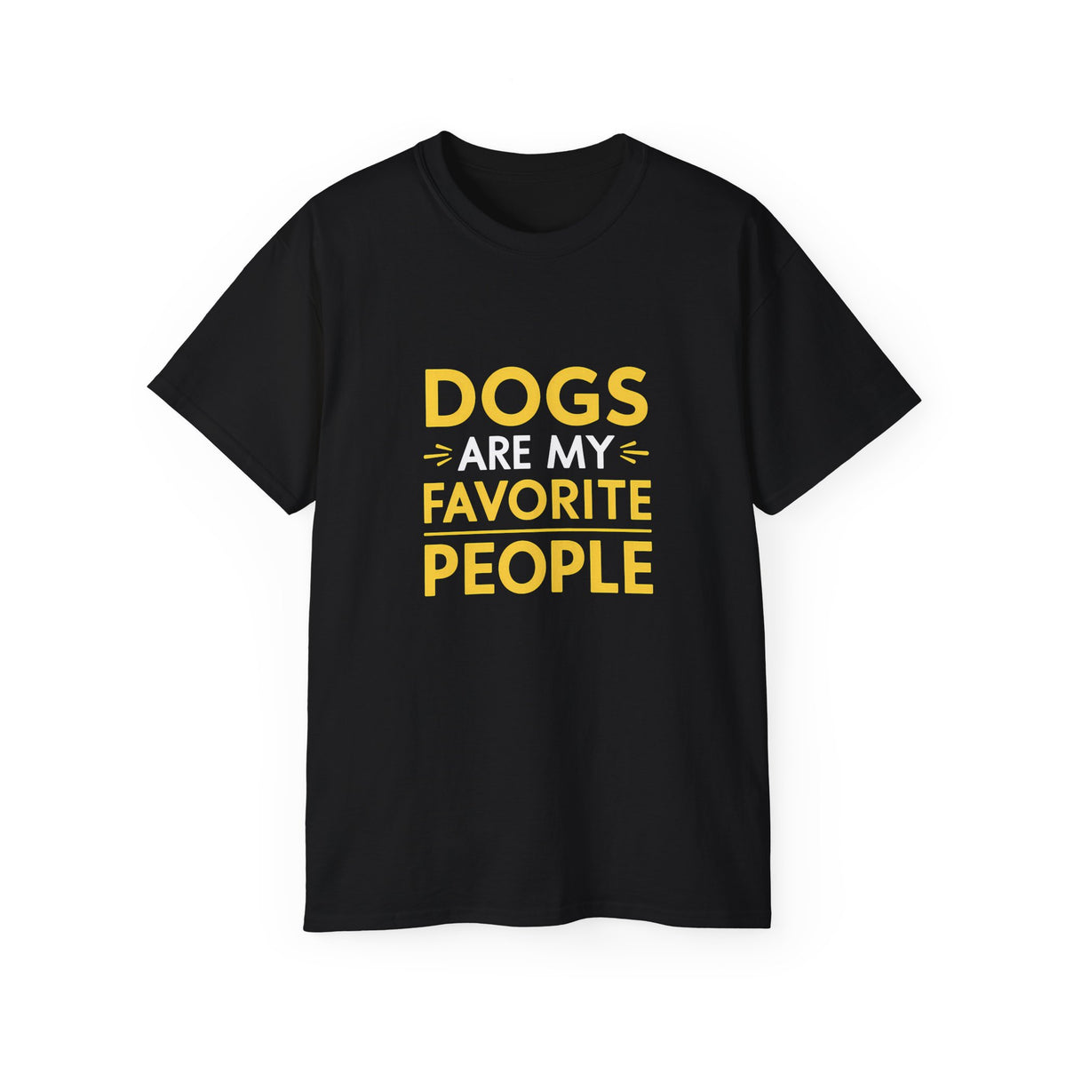 Dogs Are My Favorite People Dog Shirt | Dog Gift | Dog Merchandise | Dog Gifts | Dog Presents Unisex Dog Shirts 2 Main image