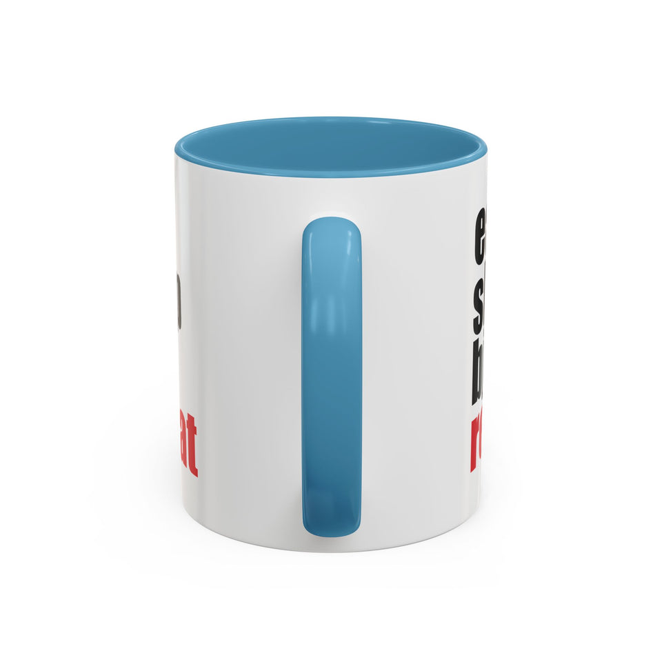 Brazilian Jiu Jitsu Eat Sleep BJJ Repeat | BJJ Accent Coffee Mug