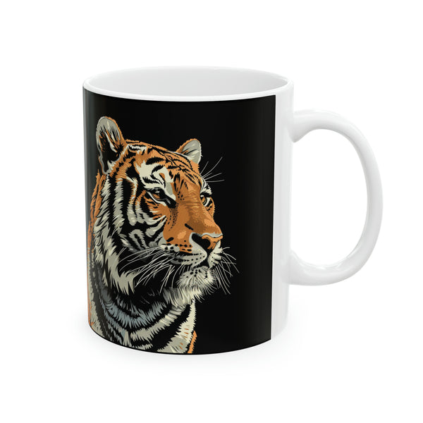 Tiger Mug | Tiger Coffee Mug | Cute Tiger Gift | Tiger Presents | Tiger Mug 1 11oz
