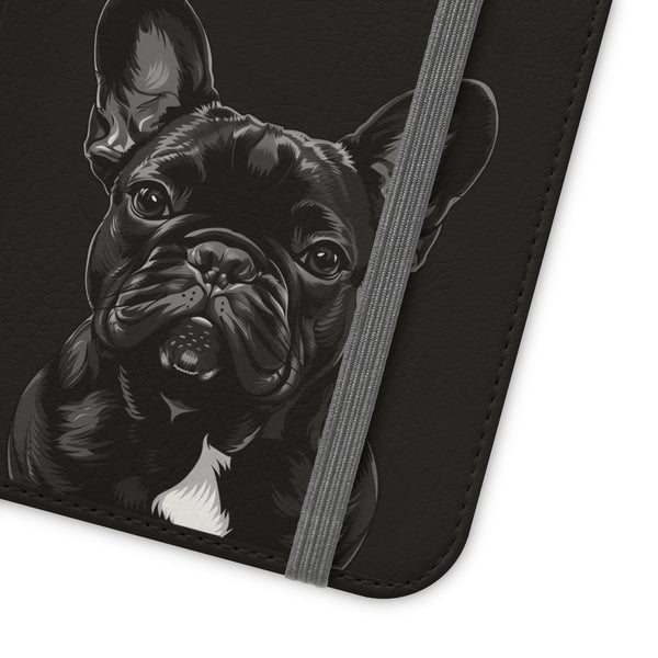 French Bulldog Phone Case | I Love My Frenchie Wallet Phone Case Gifts | IPhone & Samsung Galaxy French Bulldog Flip Cases