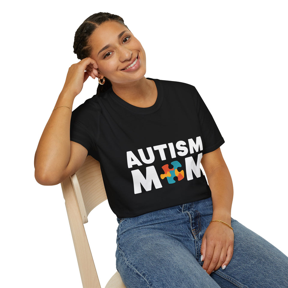 Autism Mom Shirt | Autism Awareness Gifts | Autism Merchandise | Sweet Autism Mother Presents Unisex T-Shirt