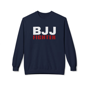 Brazilian Jiu Jitsu BJJ Fighter BJJ Unisex Midweight Softstyle Fleece Crewneck Sweatshirt Brazilian Jiu Jitsu BJJ Fighter BJJ Unisex Midweight Softstyle Fleece Crewneck Sweatshirt