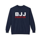 Brazilian Jiu Jitsu BJJ Fighter BJJ Unisex Midweight Softstyle Fleece Crewneck Sweatshirt Brazilian Jiu Jitsu BJJ Fighter BJJ Unisex Midweight Softstyle Fleece Crewneck Sweatshirt