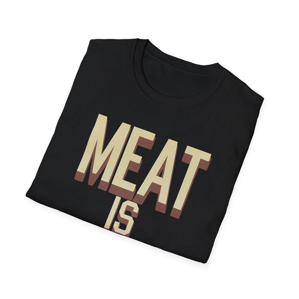 Vegan Meat Is Murder Shirt | Vegan Gift | Vegetarian Unisex Vegan Present T Shirt
