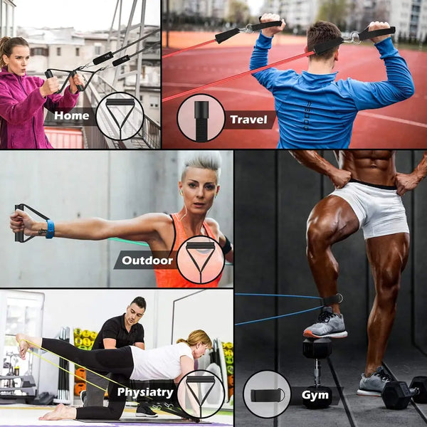 ToneTrainer Workout Band Kit | Home Gym Workout Band