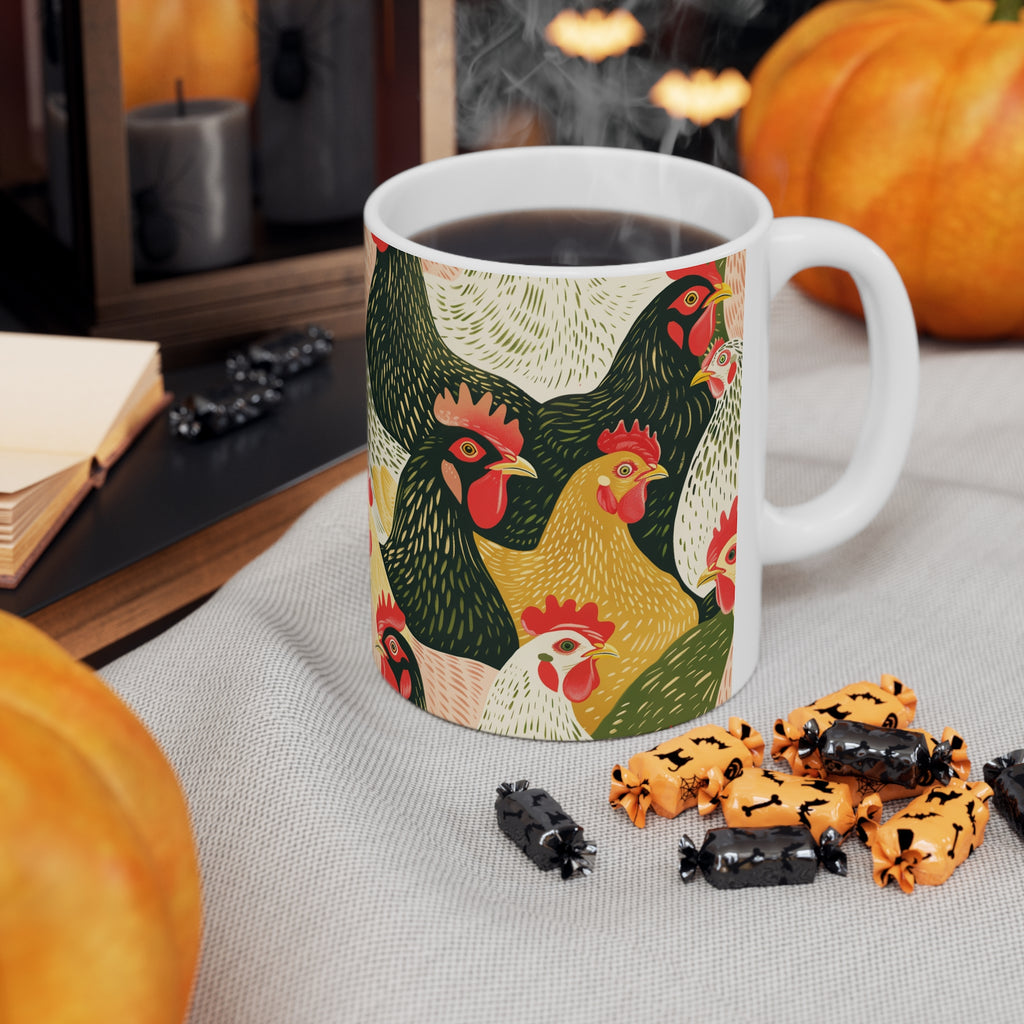 chicken gift, chicken mug, gifts for chicken lovers, gifts for chicken owners, chicken themed gifts, chicken gifts for her, chicken coffee mug, chicken gifts for chicken lovers, chicken presents, 