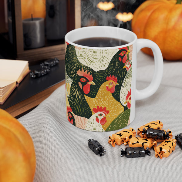 chicken gift, chicken mug, gifts for chicken lovers, gifts for chicken owners, chicken themed gifts, chicken gifts for her, chicken coffee mug, chicken gifts for chicken lovers, chicken presents, 