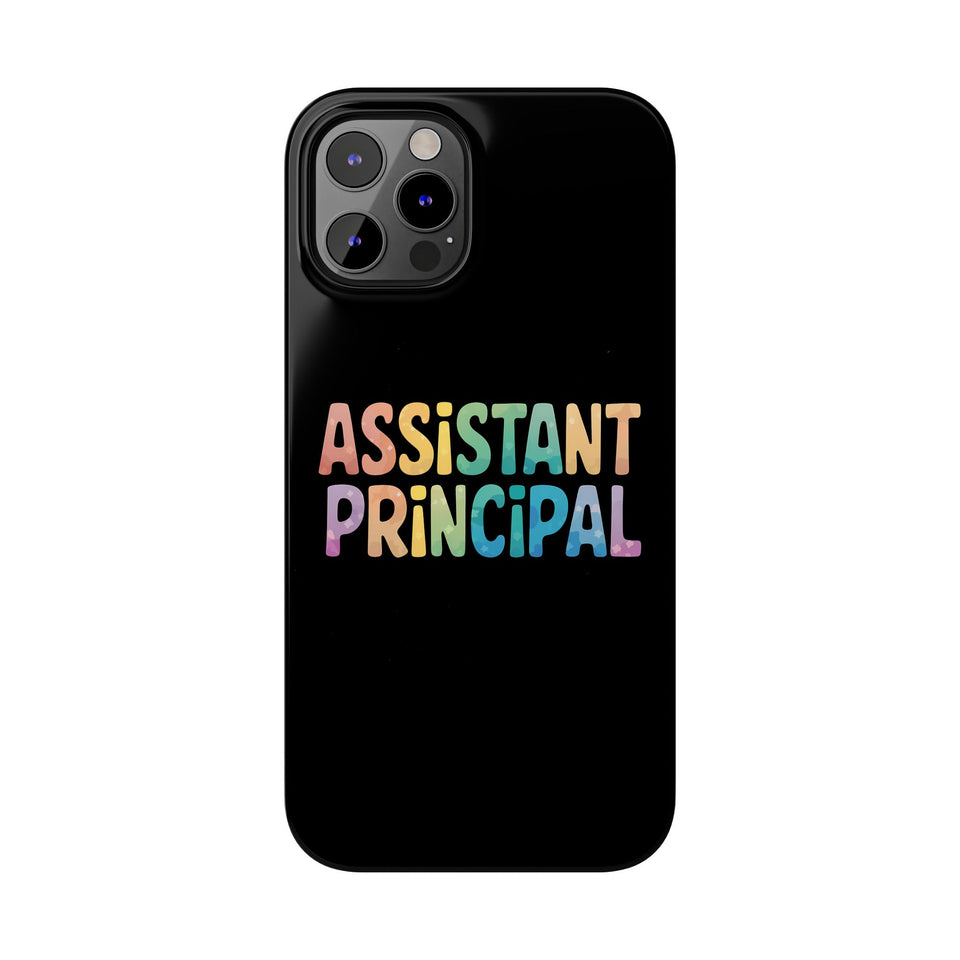 Premium Assistant Principal iPhone Case | Cute Assistant Principal Gifts Slim Phone Cases