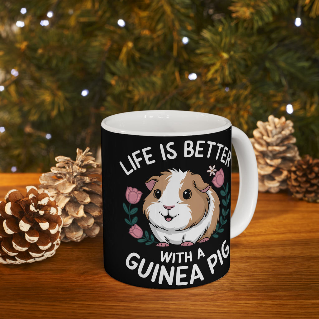 Guinea Pig Mug - Life Is Better With A Cute Guinea Pig Mug 2