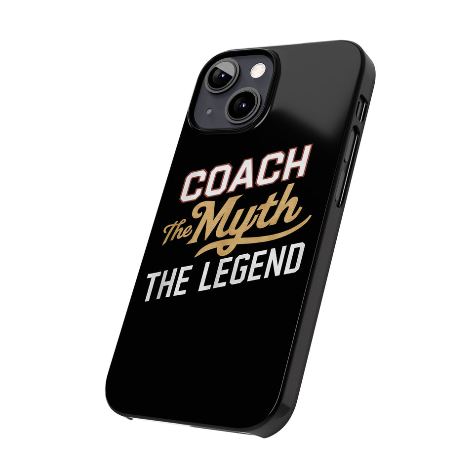 Coach The Myth The Legend Slim iPhone Cases | Coach Gift iPhone Case