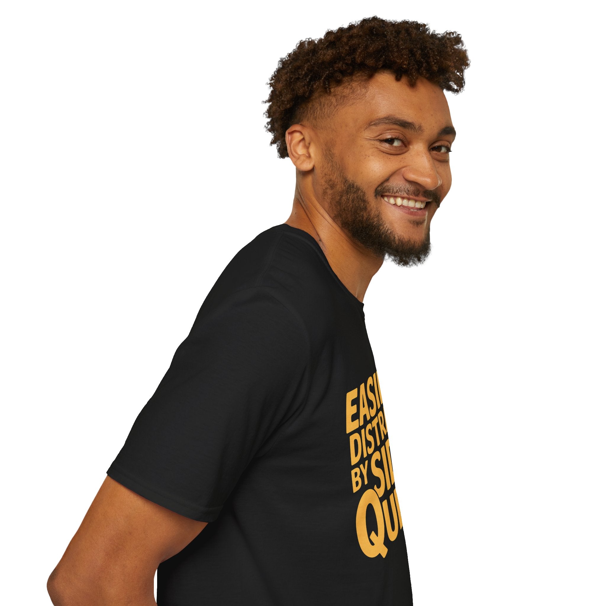 Easily Distracted By Side Quests T-Shirt — RPG Gamer Tee 2