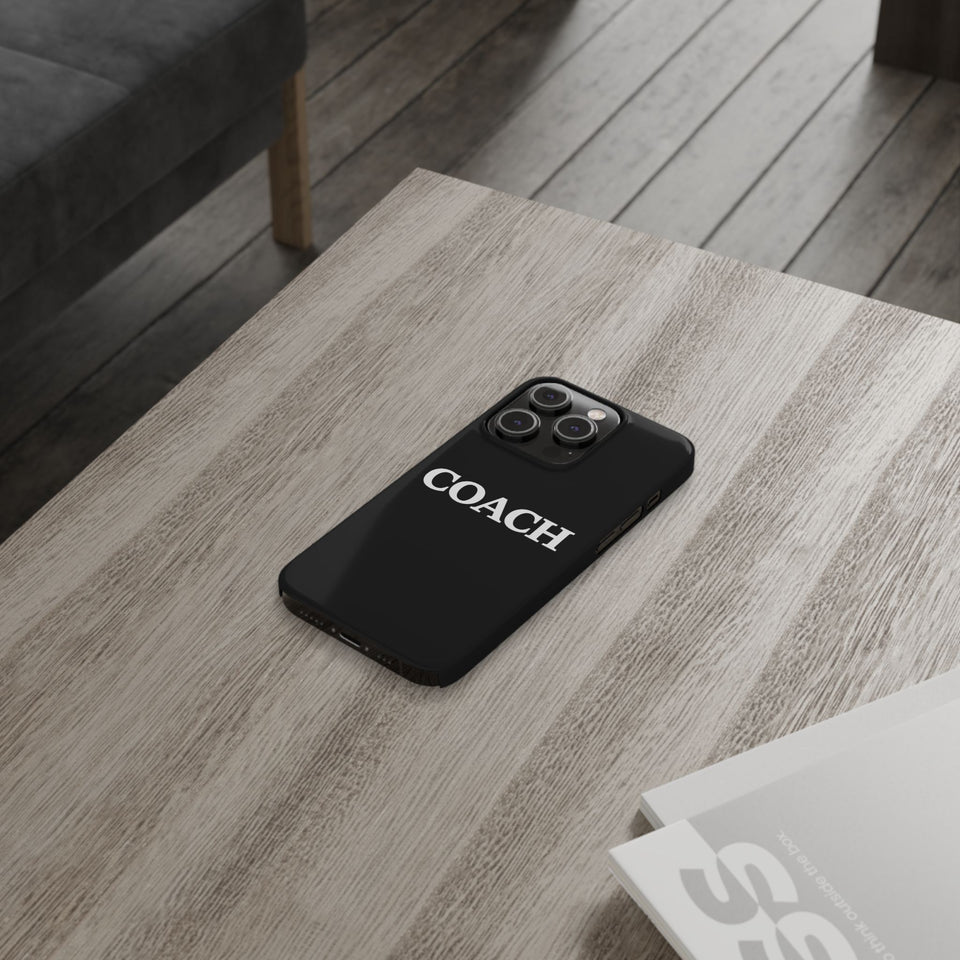 Premium Coach iPhone Case | Coach Gifts Slim Phone Cases