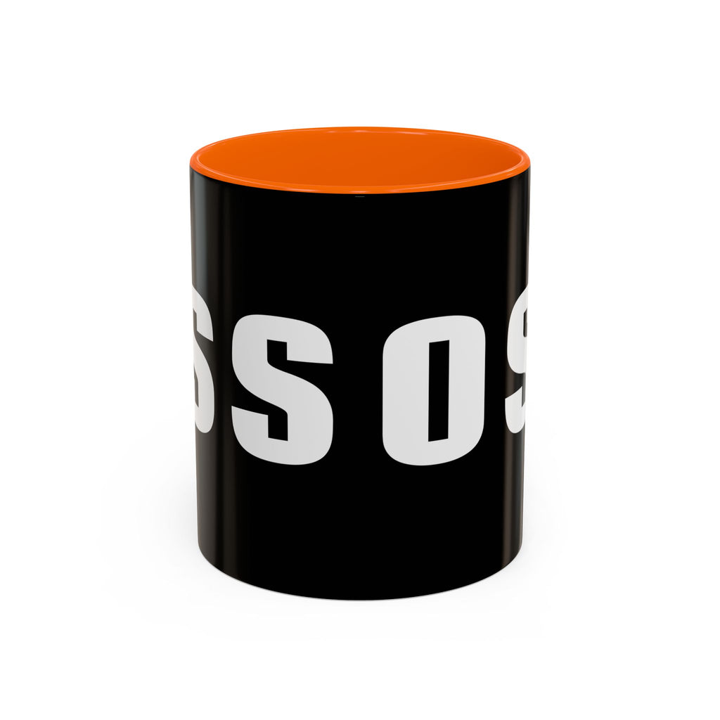 Brazilian Jiu Jitsu OSS | BJJ Accent Coffee Mug