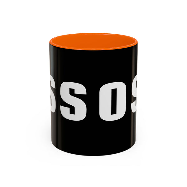 Brazilian Jiu Jitsu OSS | BJJ Accent Coffee Mug