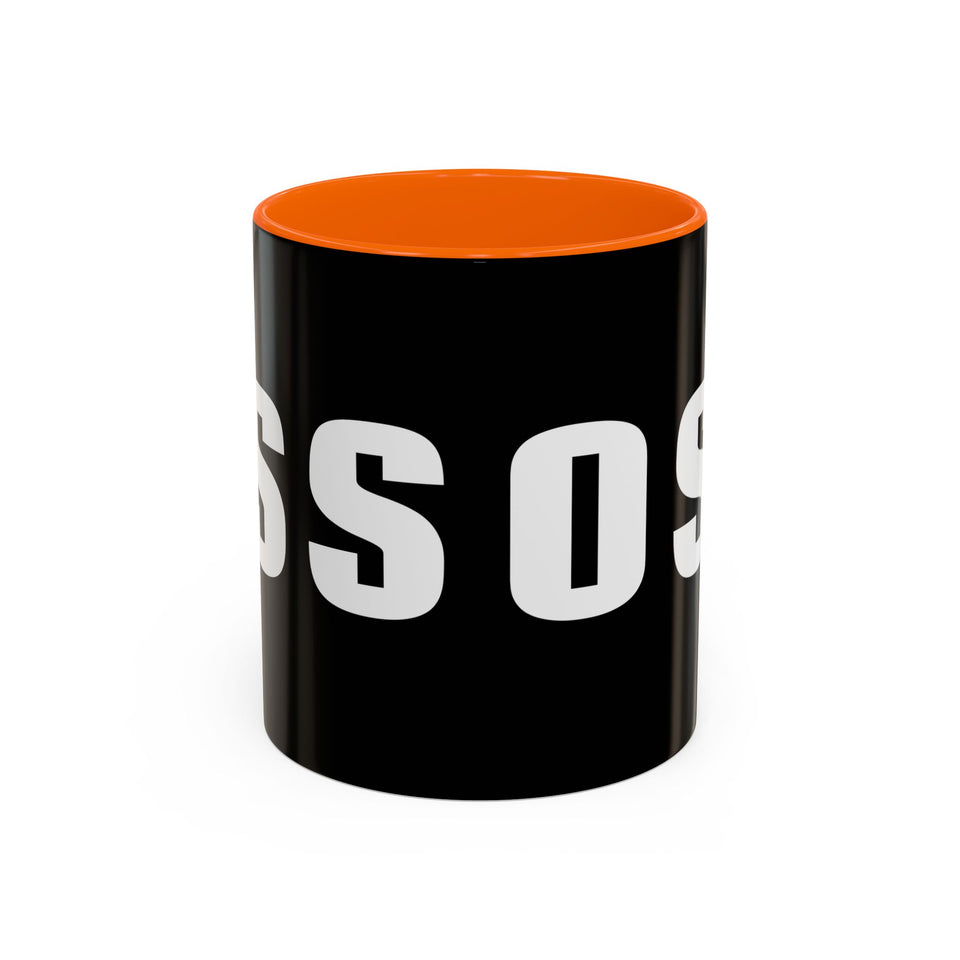 Brazilian Jiu Jitsu OSS | BJJ Accent Coffee Mug