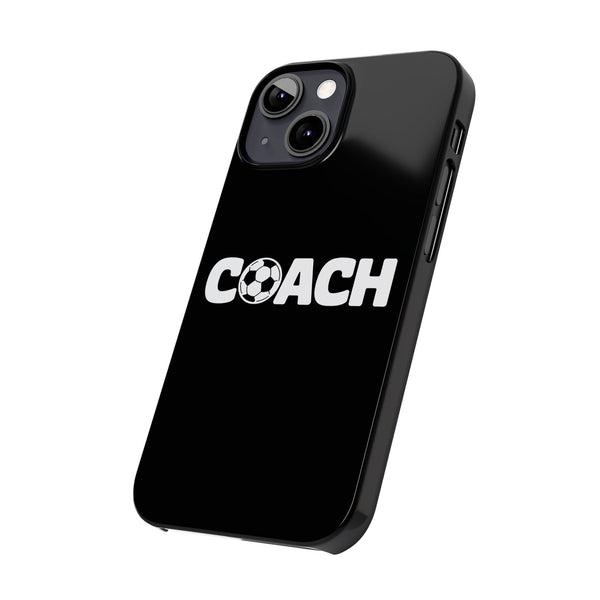 Premium Soccer Coach iPhone Case | Soccer Coach Gifts Slim Phone Cases