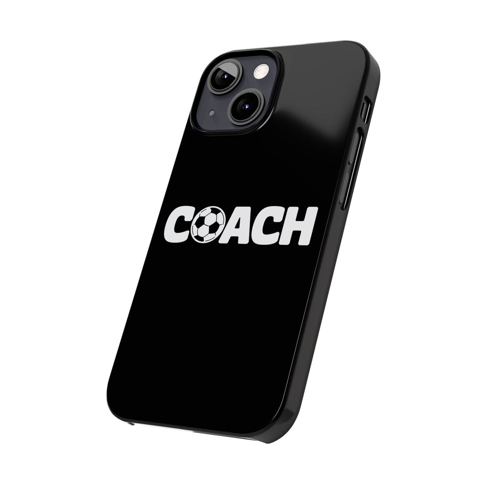 Premium Soccer Coach iPhone Case | Soccer Coach Gifts Slim Phone Cases