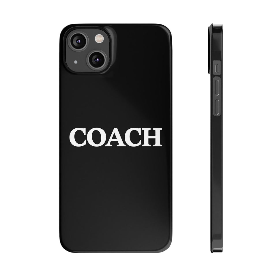 Premium Coach iPhone Case | Coach Gifts Slim Phone Cases