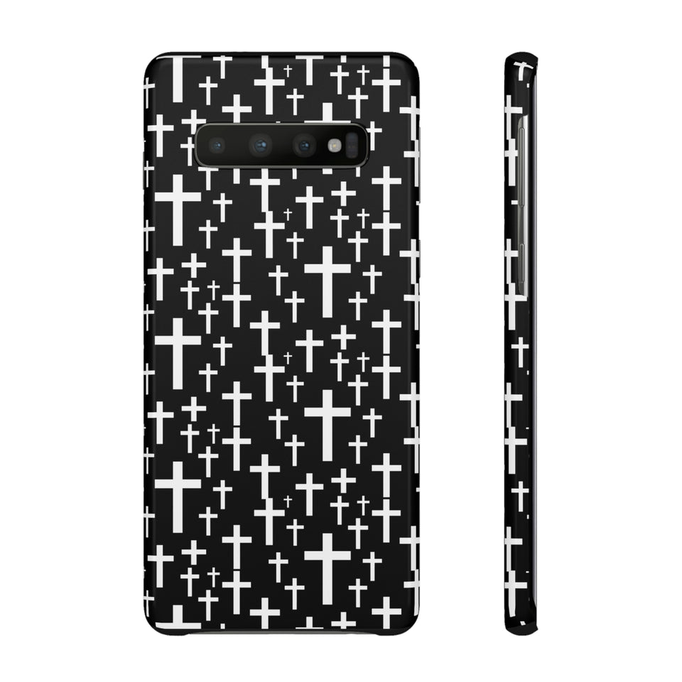Faith In Jesus iPhone Christian Religion Phone Case | Faith Cross Phone Case | Christian Cross iPhone & Samsung Galaxy Snap Cases