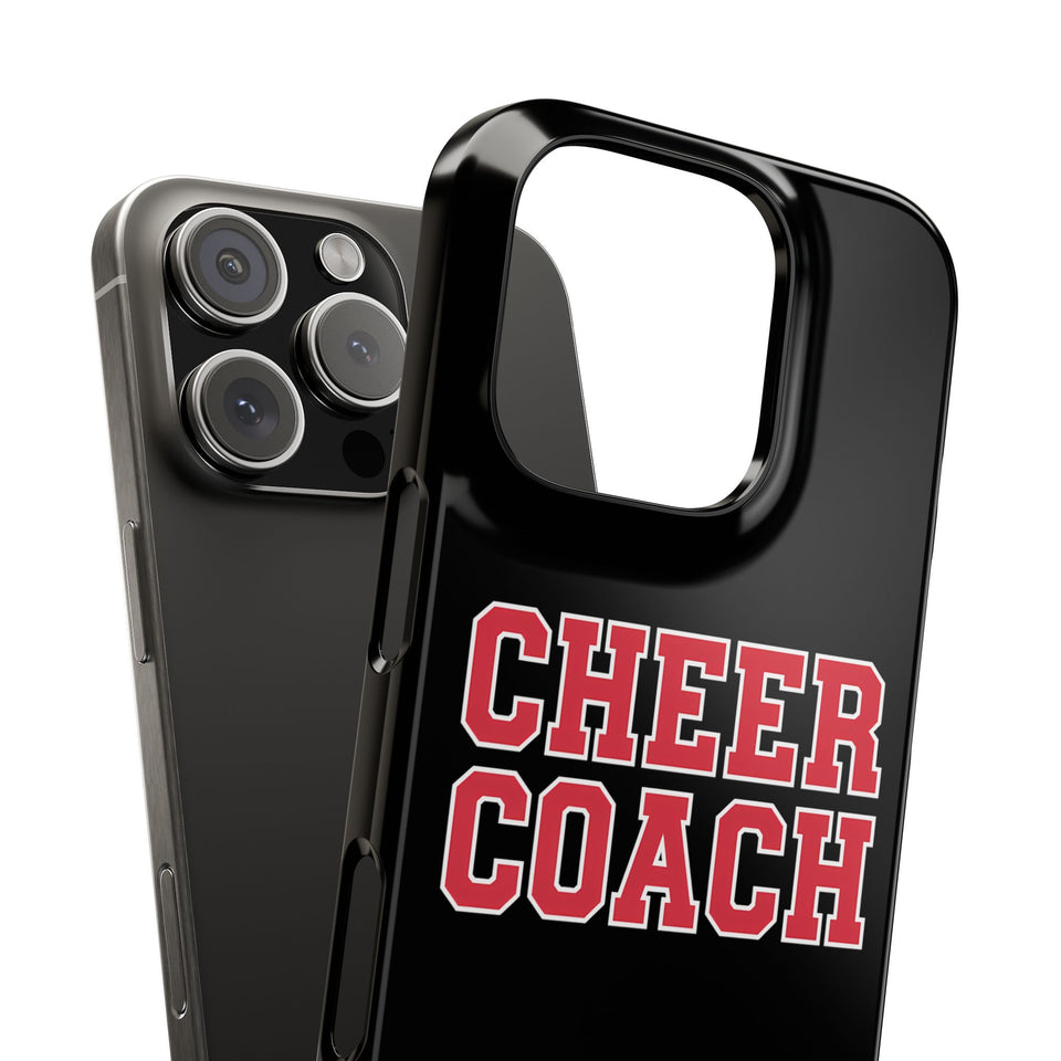 Premium Cheer Coach iPhone Case | Cheer Coach Gifts Slim Phone Cases
