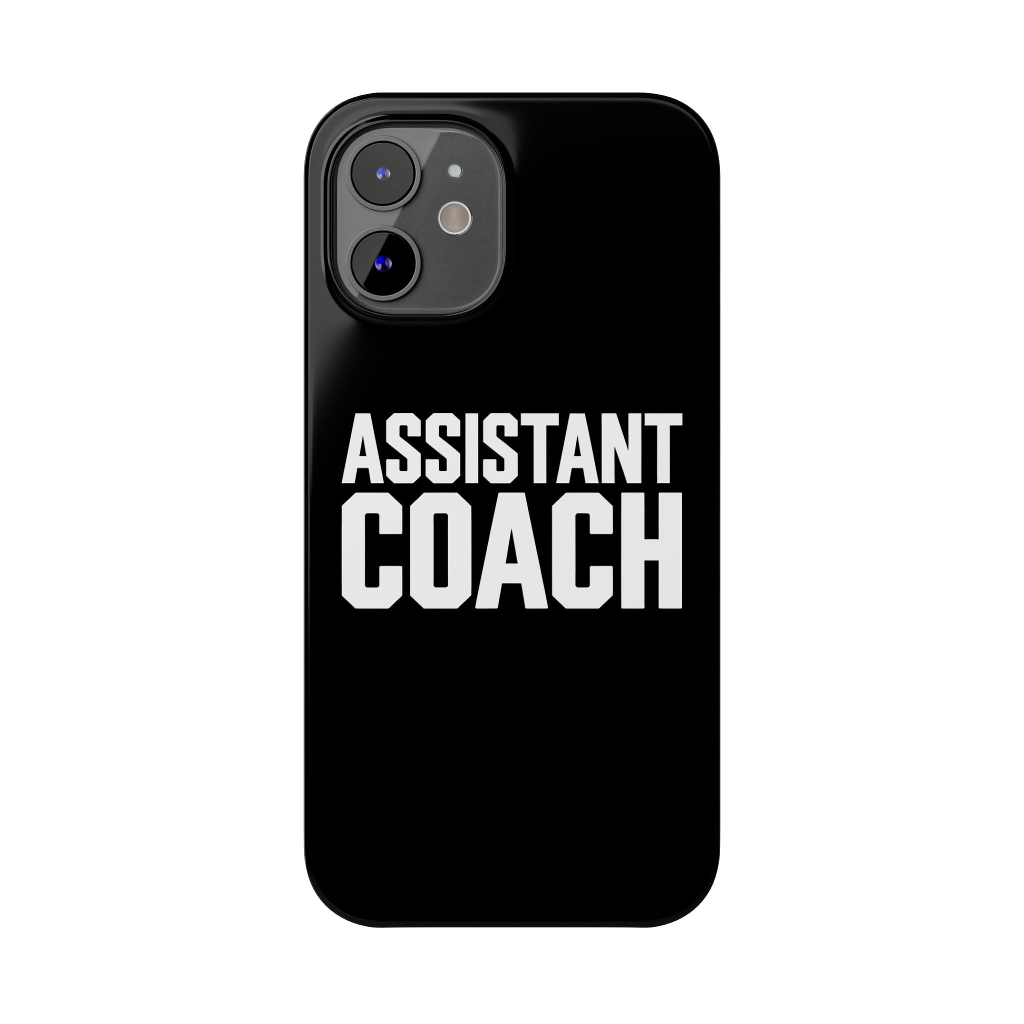 Premium Assistant Coach iPhone Case | Assistant Coach Gifts Slim Phone Cases