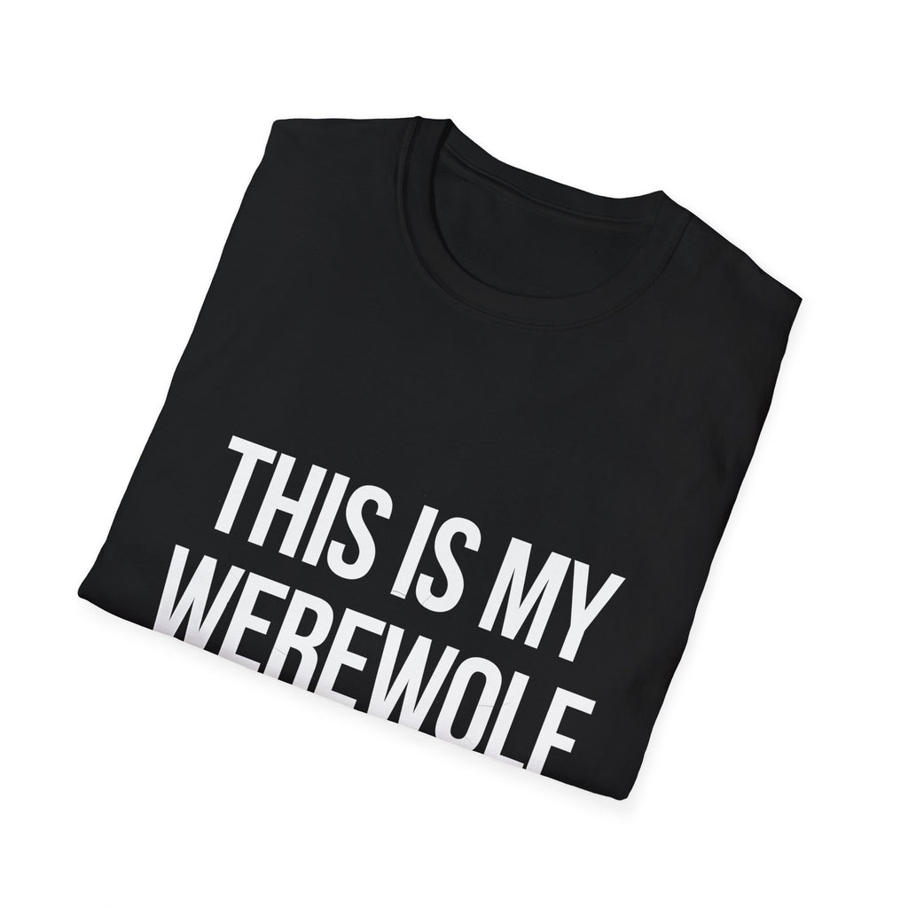 This Is My Werewolf Costume T-Shirt | Spooky Werewolf Halloween Costume Werewolves Unisex T-Shirt