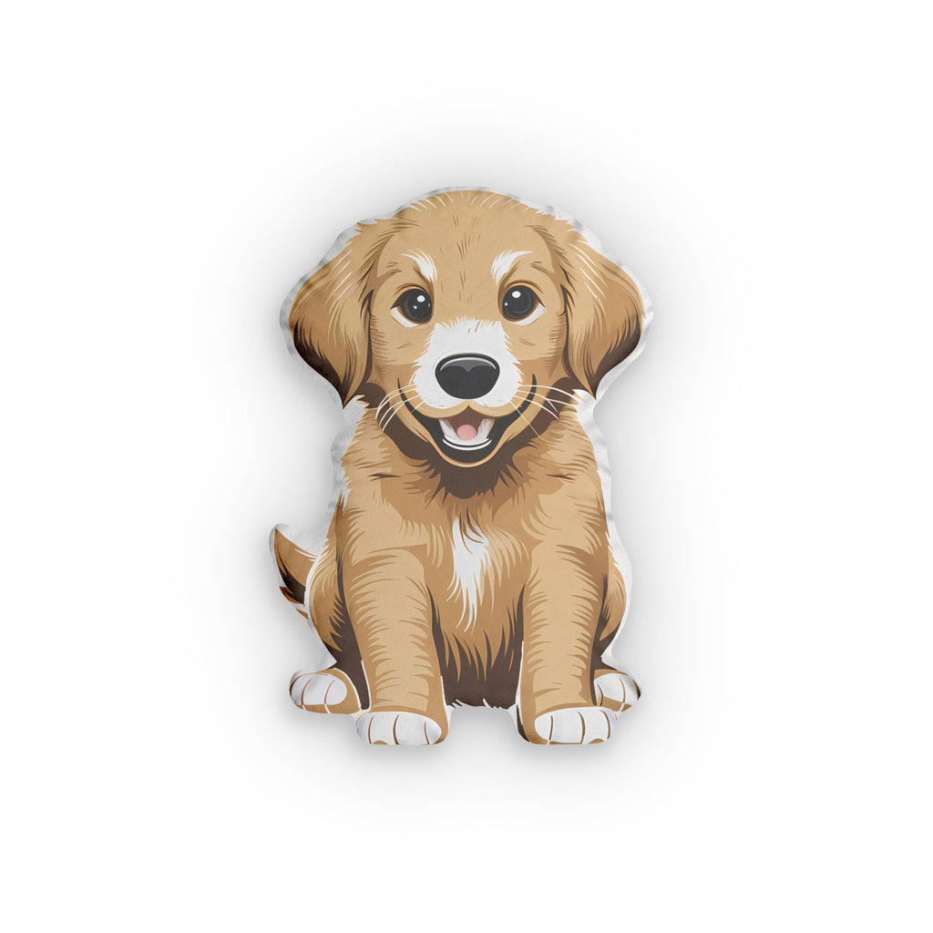 Golden Retriever Custom Shaped Pillow | Golden Retriever Gift Pillow