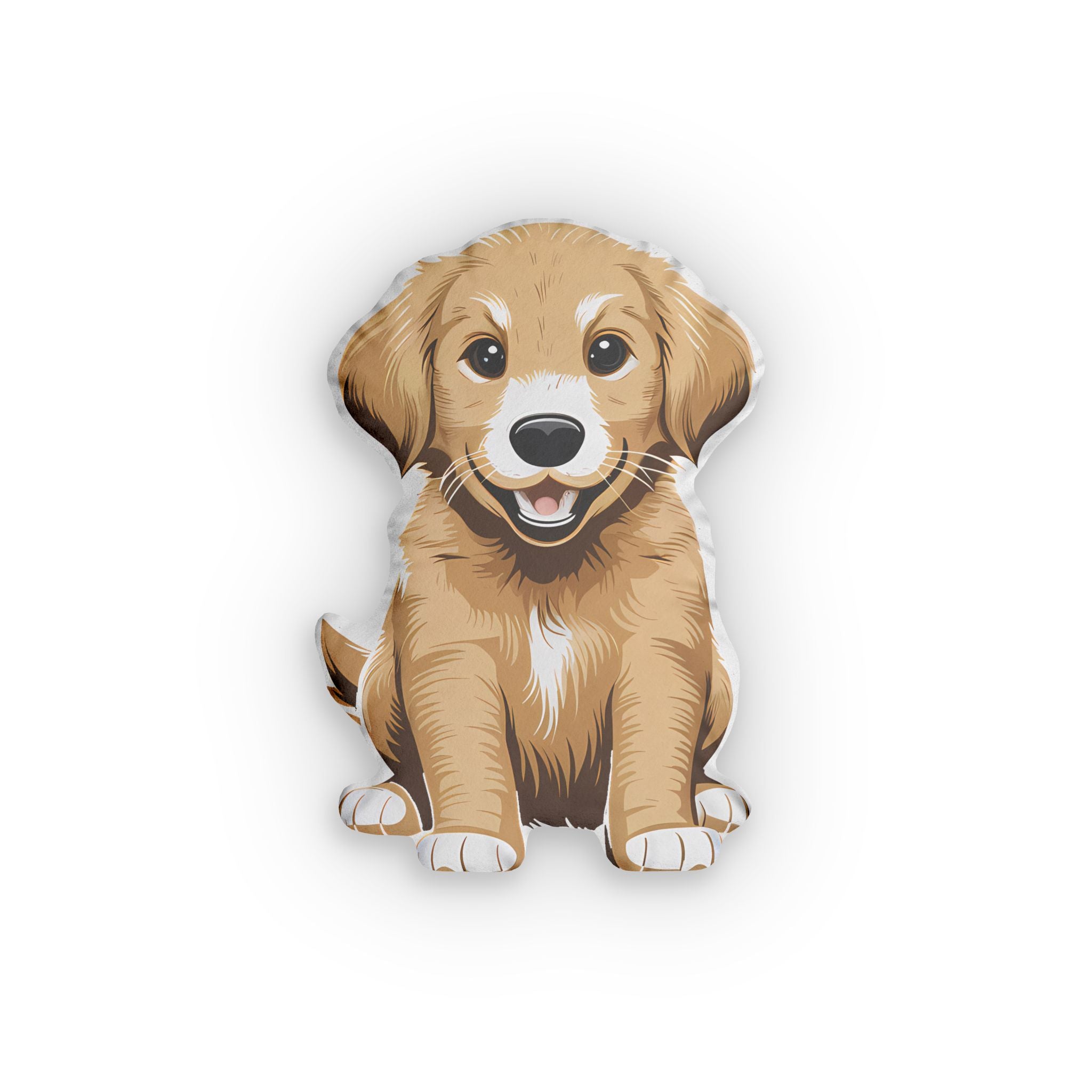 Golden Retriever Custom Shaped Pillow | Golden Retriever Gift Pillow Secondary image