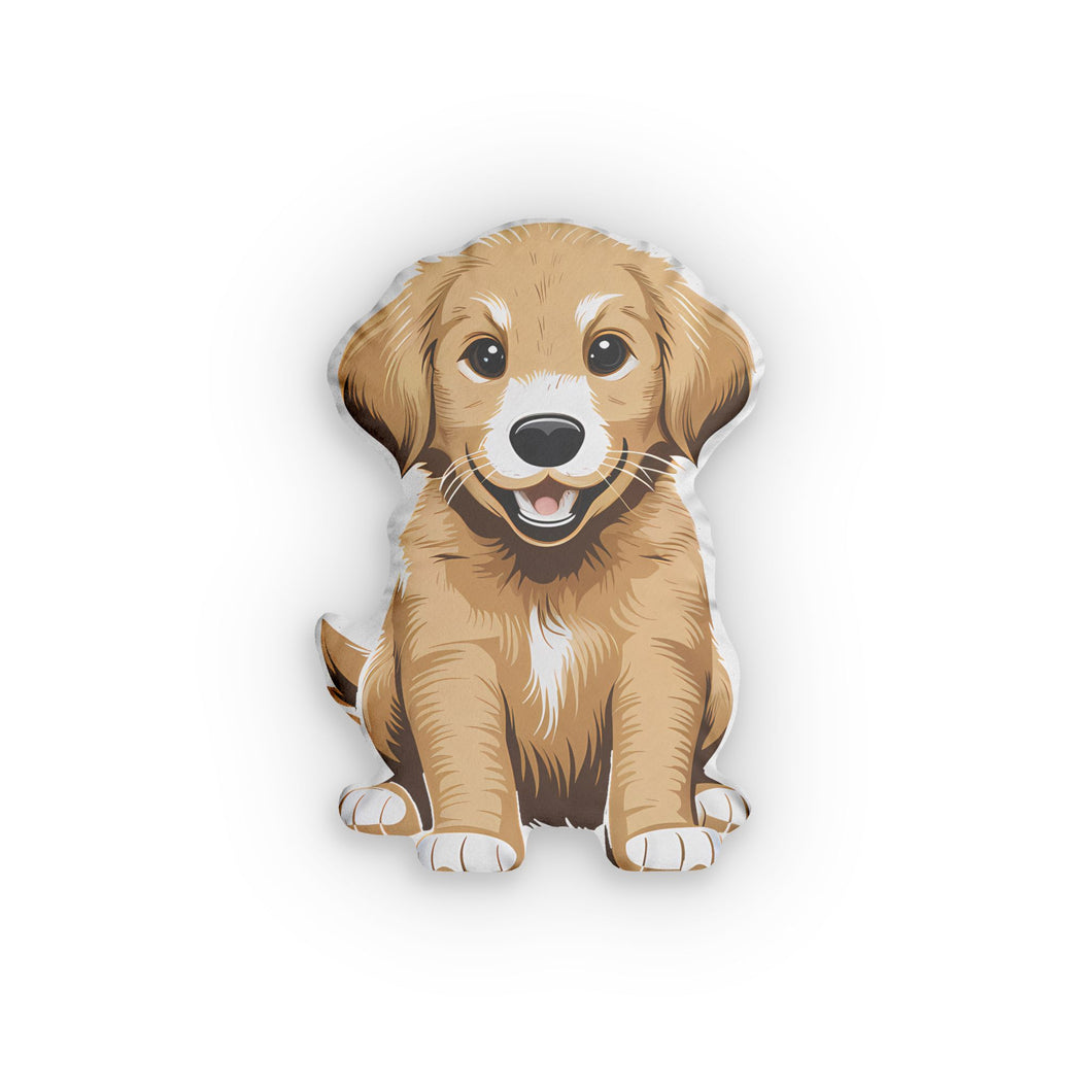 Golden Retriever Custom Shaped Pillow | Golden Retriever Gift Pillow