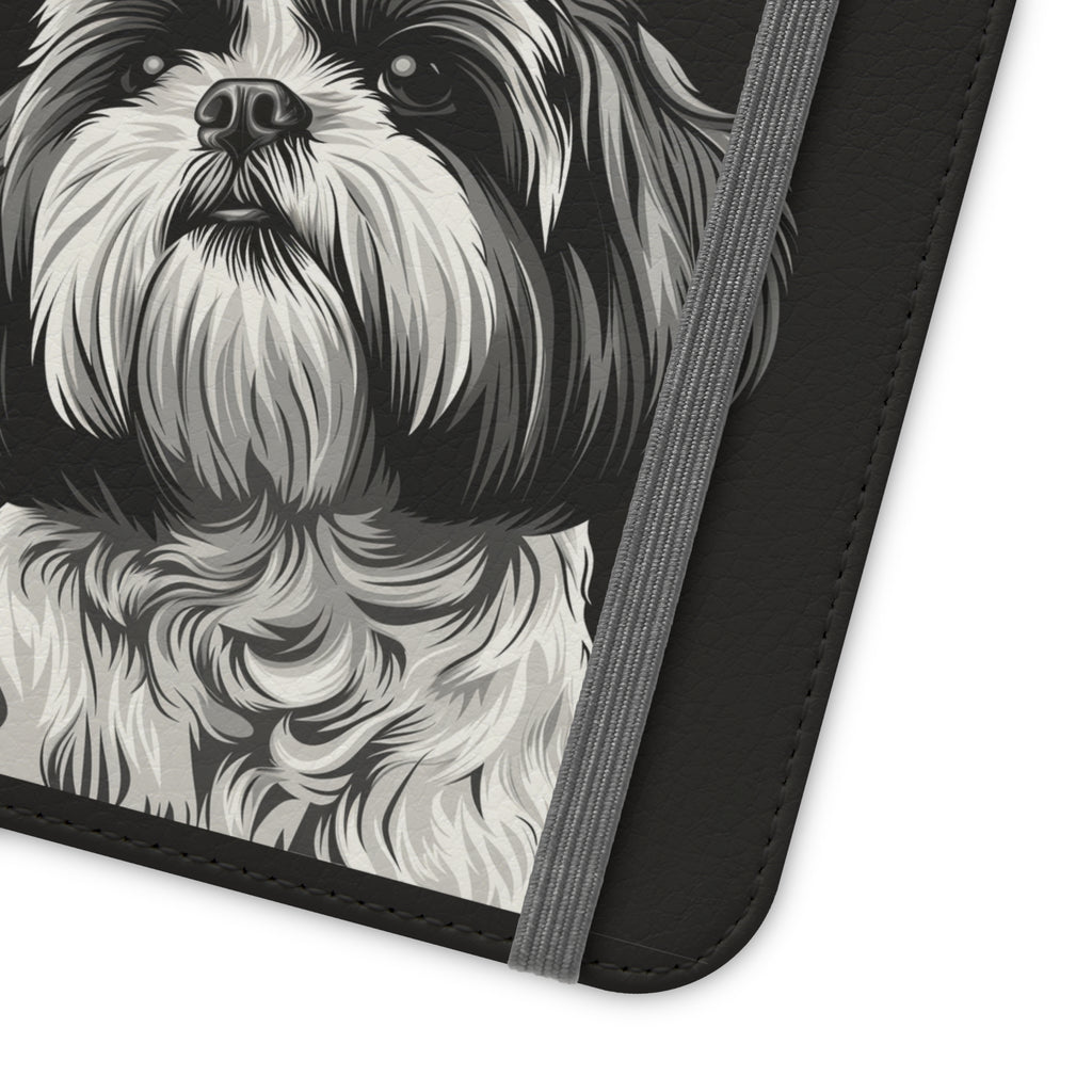 Shih Tzu Phone Case | Shih Tzu Wallet Phone Case | IPhone & Samsung Galaxy Shih Tzu Flip Cases