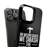 Premium On Wednesdays We Smash The Patriarchy iPhone Case | Feminist Gifts Slim Phone Cases Premium On Wednesdays We Smash The Patriarchy iPhone Case | Feminist Gifts Slim Phone Cases