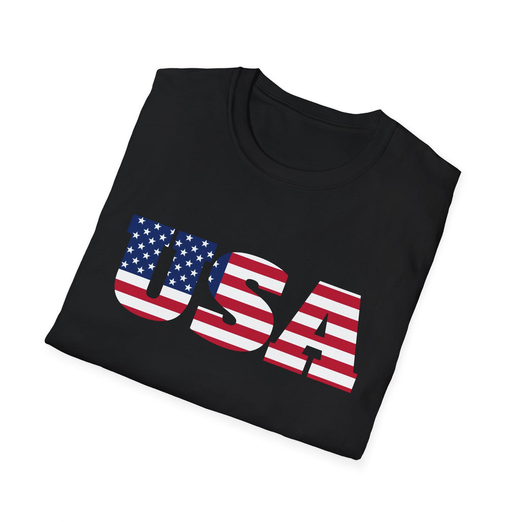 American Flag 4th of July USA Flag Patriotic T-Shirt - American Flag 4th of July USA Tee