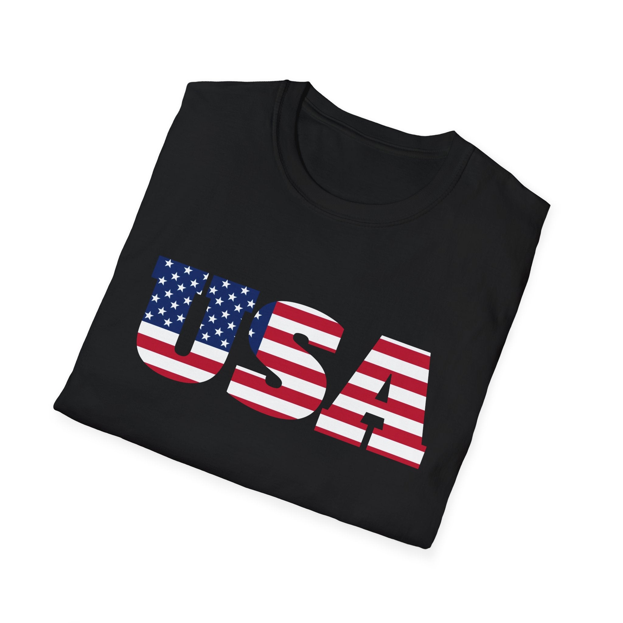 American Flag 4th of July USA Flag Patriotic T-Shirt - American Flag 4th of July USA Tee