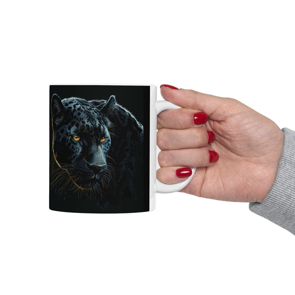Panther Mug | Panther Coffee Mug | Cute Panther Gift | Panther Presents | Panther Mug 1 11oz
