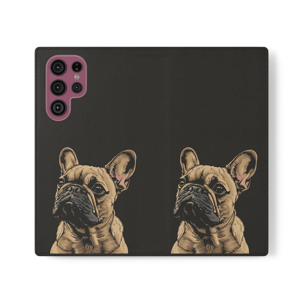French Bulldog Phone Case | I Love My Frenchie Wallet Phone Case Gifts | IPhone & Samsung Galaxy French Bulldog Flip Cases